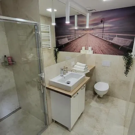 アパート Plazowy Apartament- 20 Min Od Plazy *